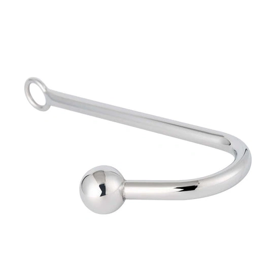 Anal Hooks Toy 3294 Anal Sex AllNight Smooth Metal Hook 0816